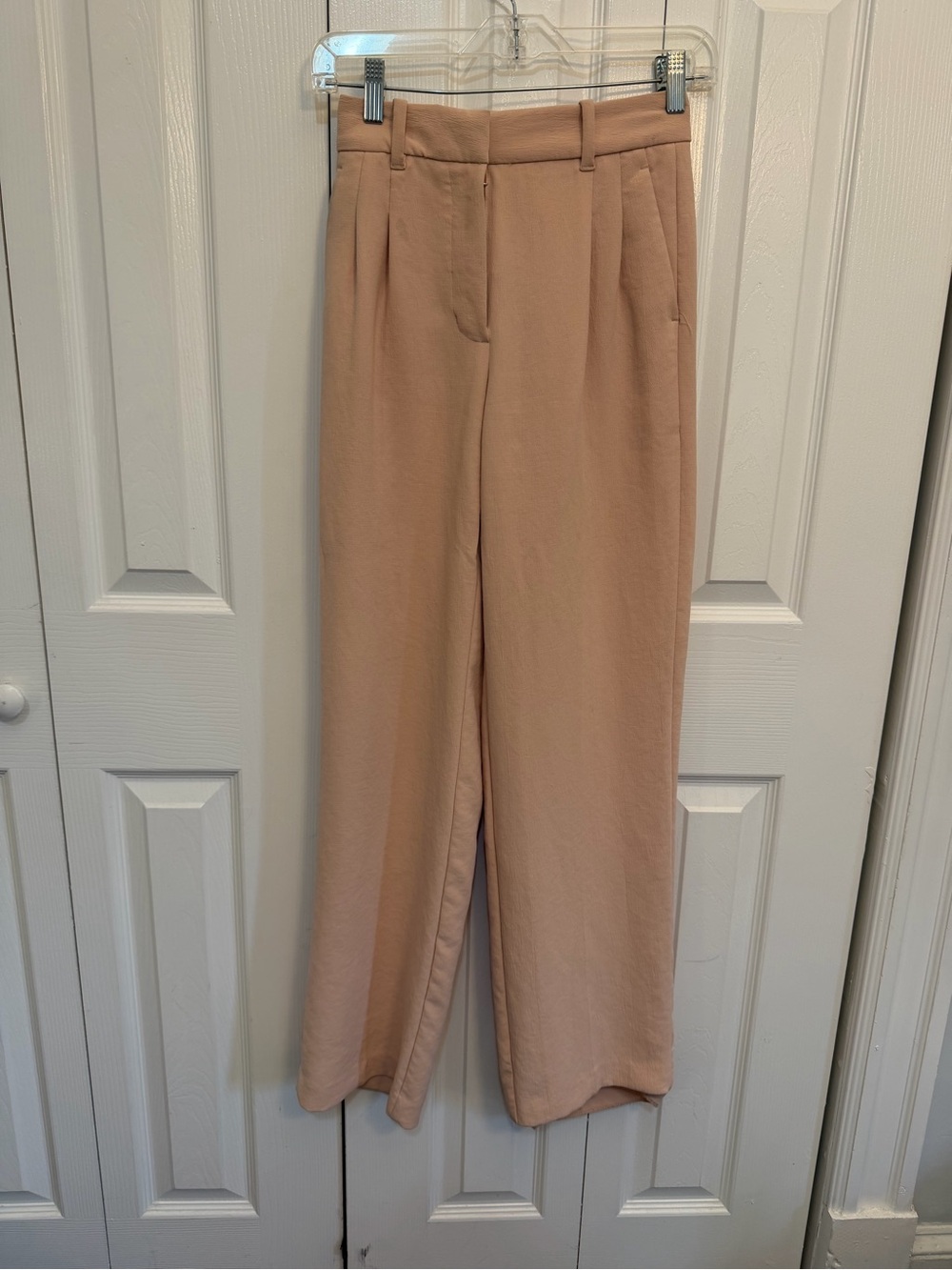 Aritzia Wilfred Effortless Pant Crepe Peach Size 00